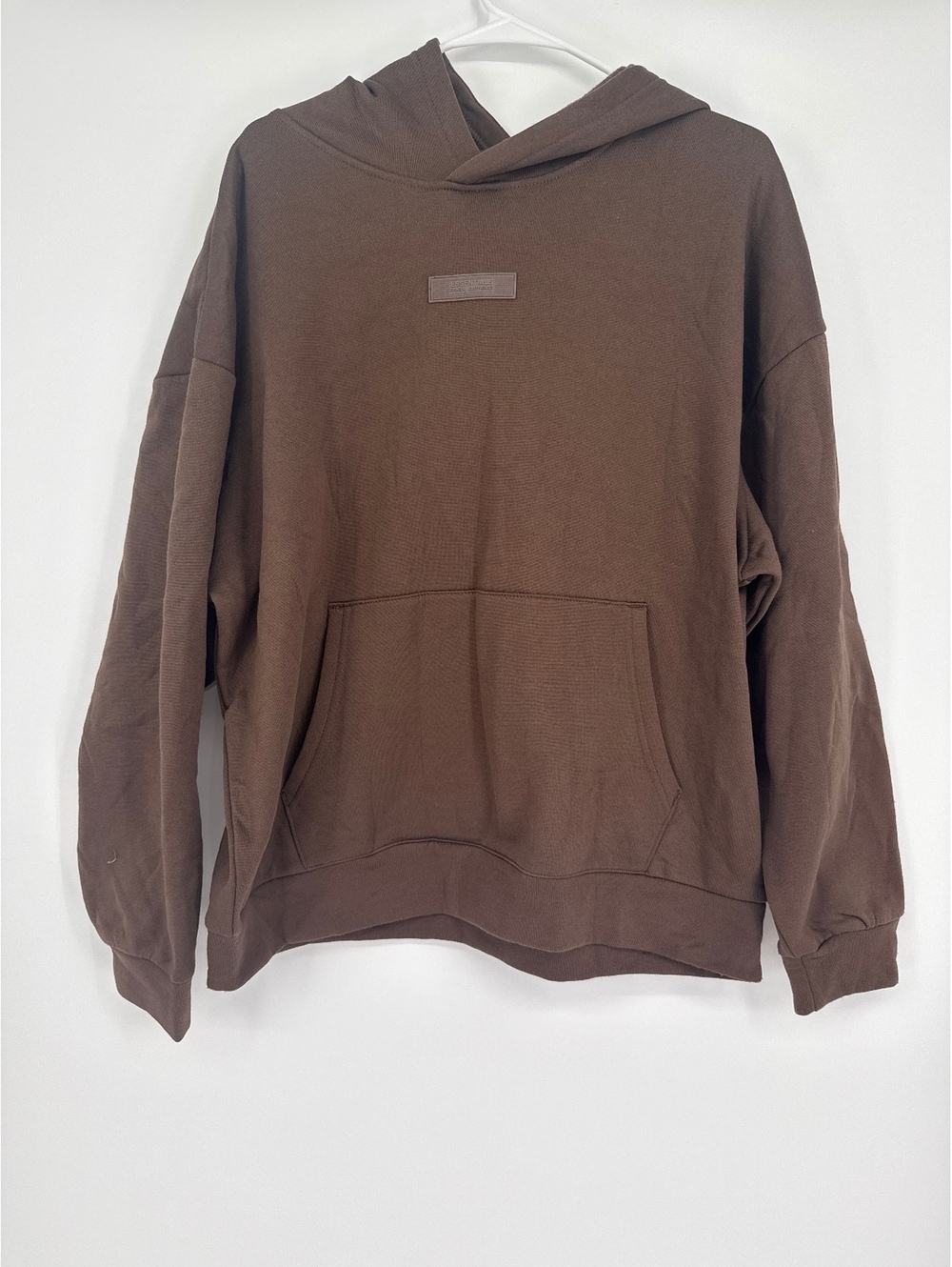 Essentials Drill Clothing Brown Hoodie M/M